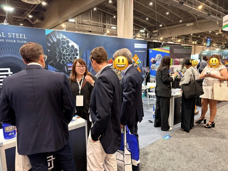 Octal team welcoming visitors at OTC 2026 Octal team welcoming visitors at OTC 2026