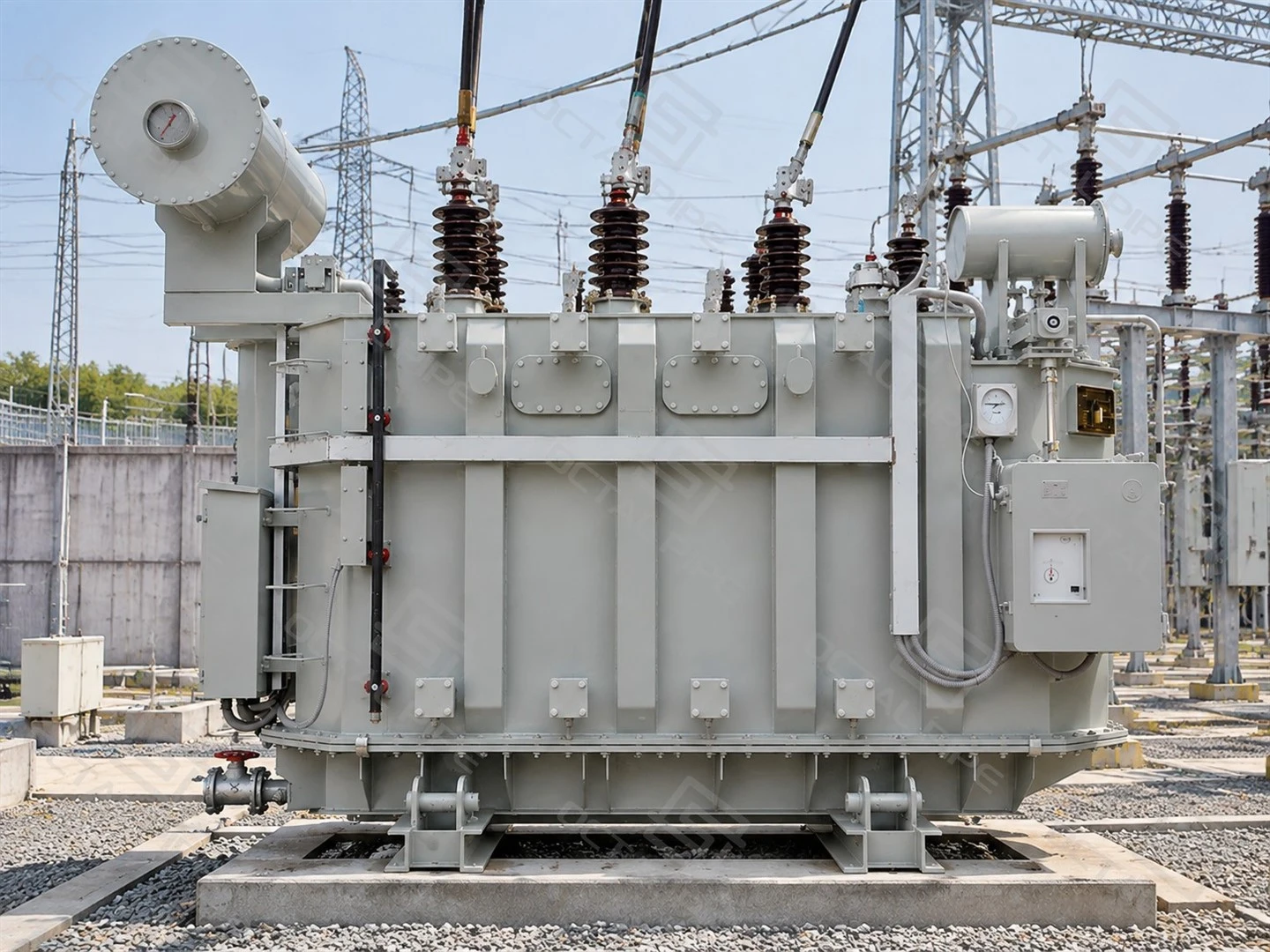 oil immersed distribution transformer,